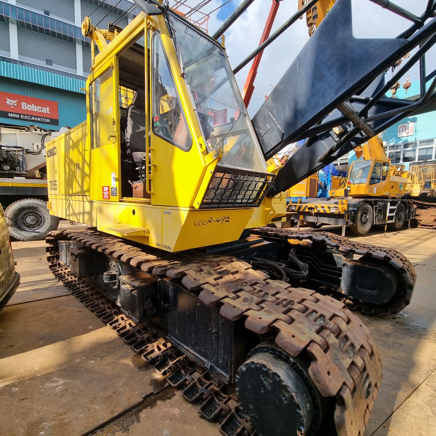 KOBELCO CRAWLER CRANE 7055 - (CCCR-492)