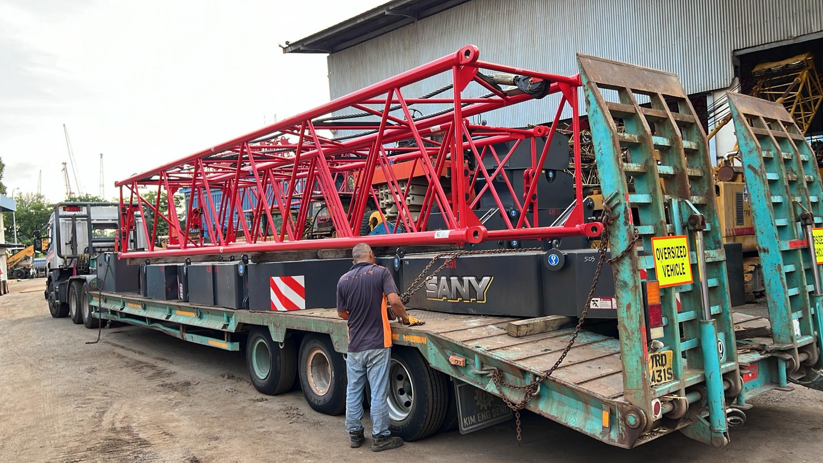 SANY BRAND NEW CRAWLER CRANE SCC1000A-5 - (CCCR-501)